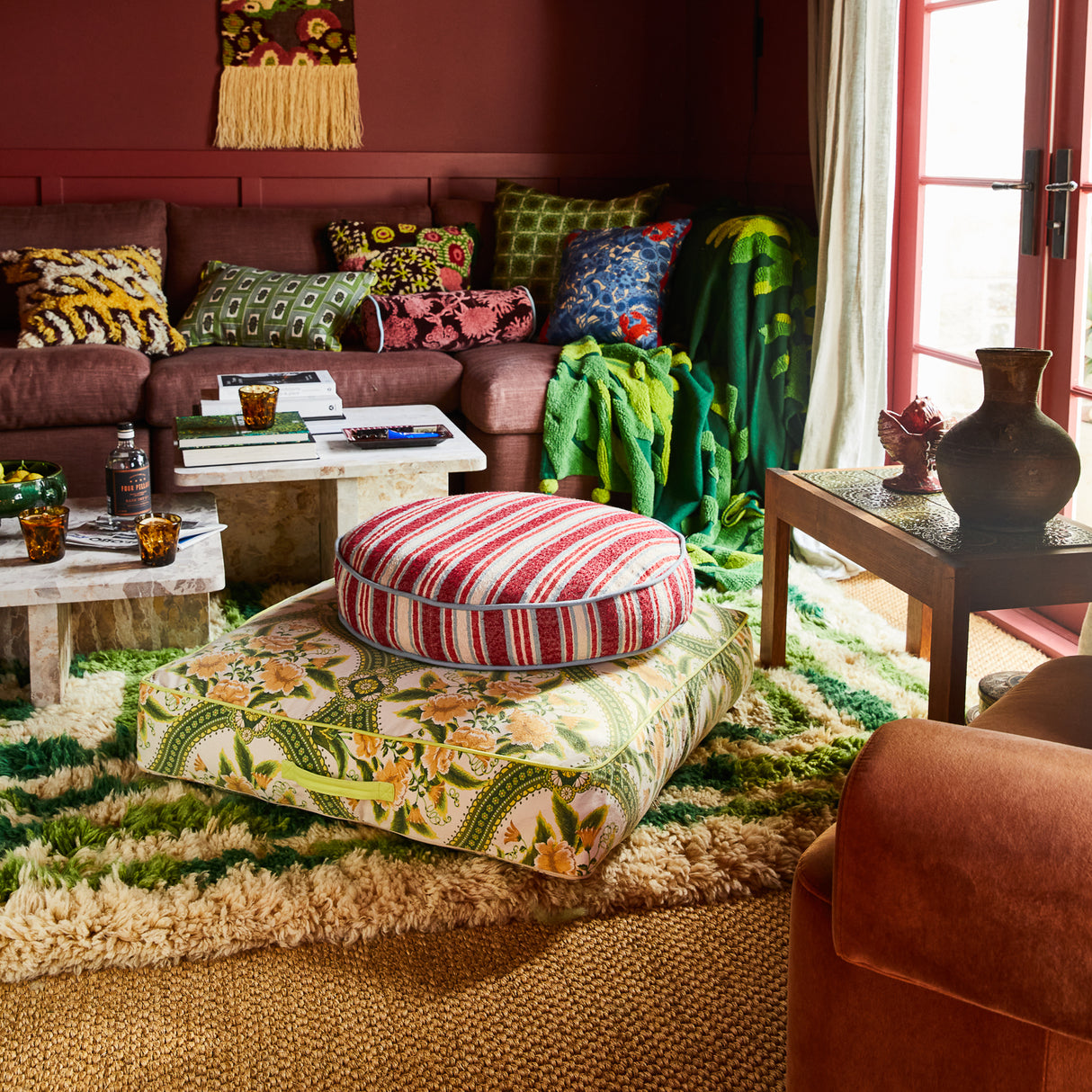 Margaret Floor Cushion - La Palma