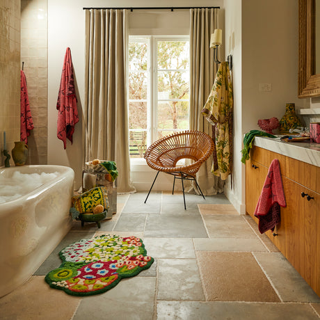 Esme Hand Towel - Hibiscus