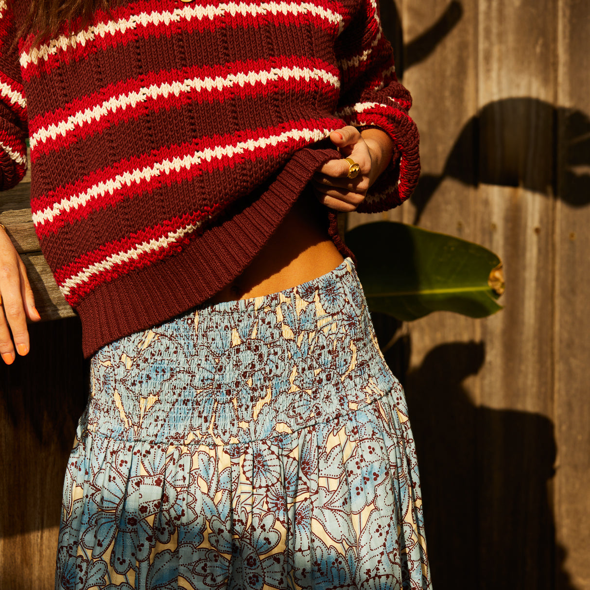 Carmila Knit Jumper - Garnet