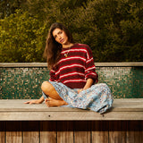 Carmila Knit Jumper - Garnet