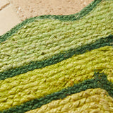 Melvie Jute Runner - Key Lime