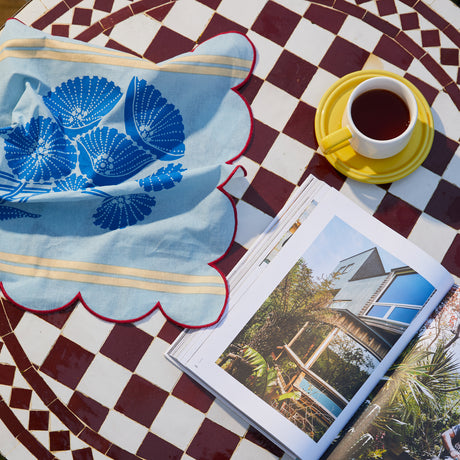 Elena Napkin Set - Cerulean