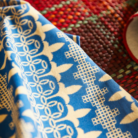 Elena Napkin Set - Cerulean
