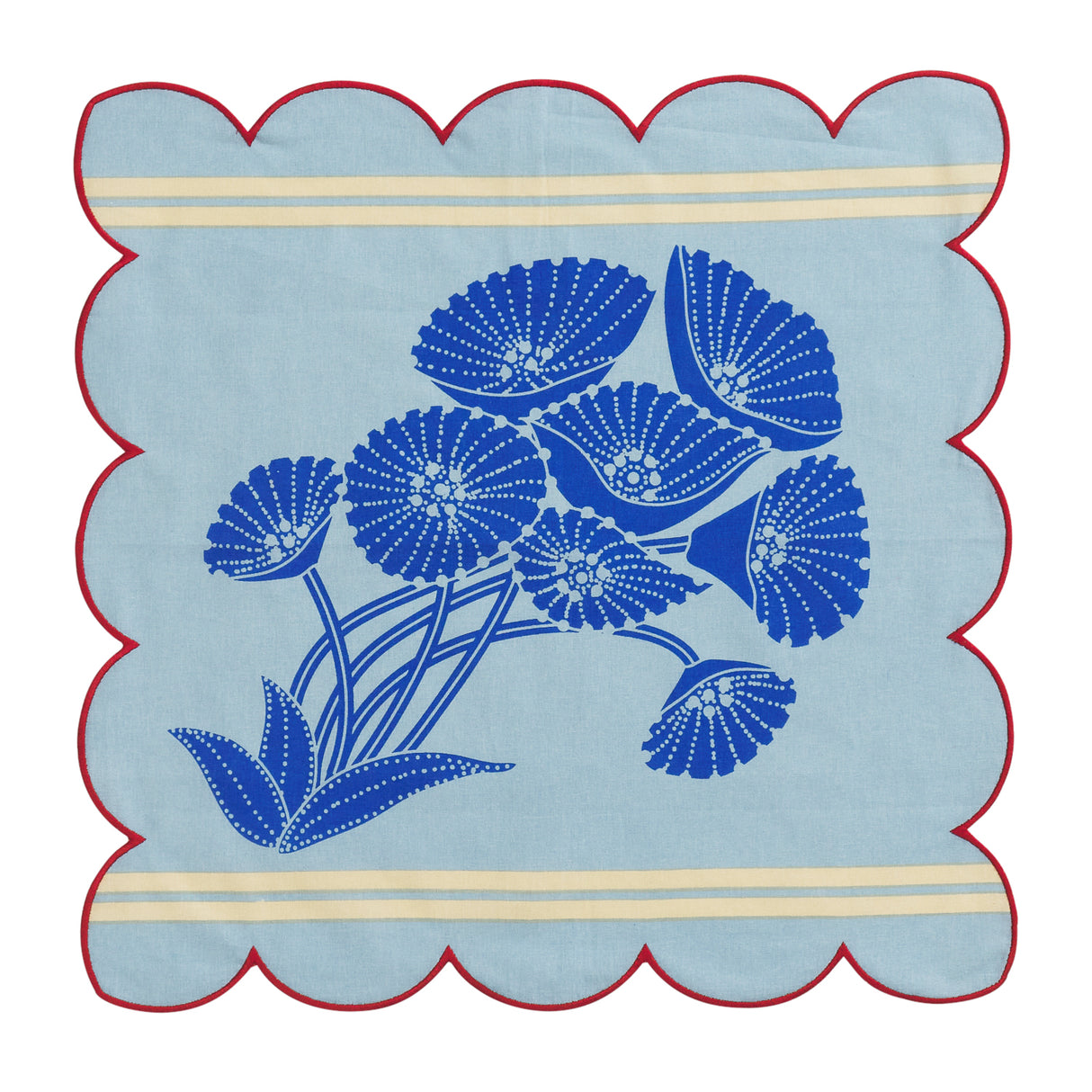 Elena Napkin Set - Cerulean