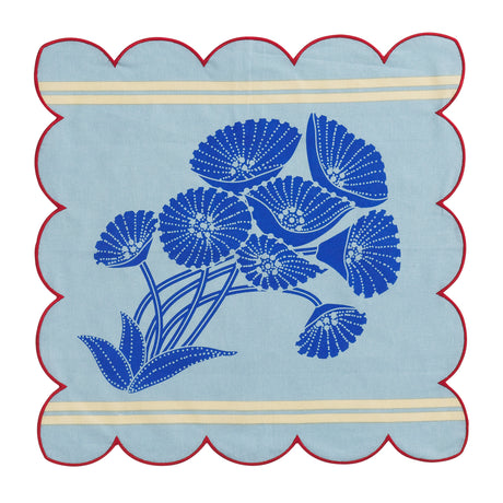 Elena Napkin Set - Cerulean