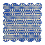 Elena Napkin Set - Cerulean