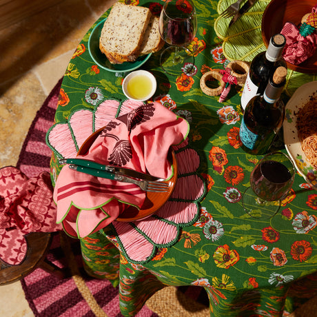 Elena Napkin Set - Hibiscus