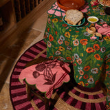 Elena Napkin Set - Hibiscus