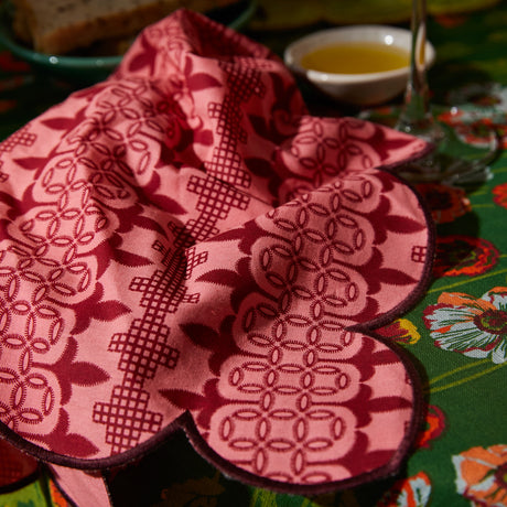 Elena Napkin Set - Hibiscus