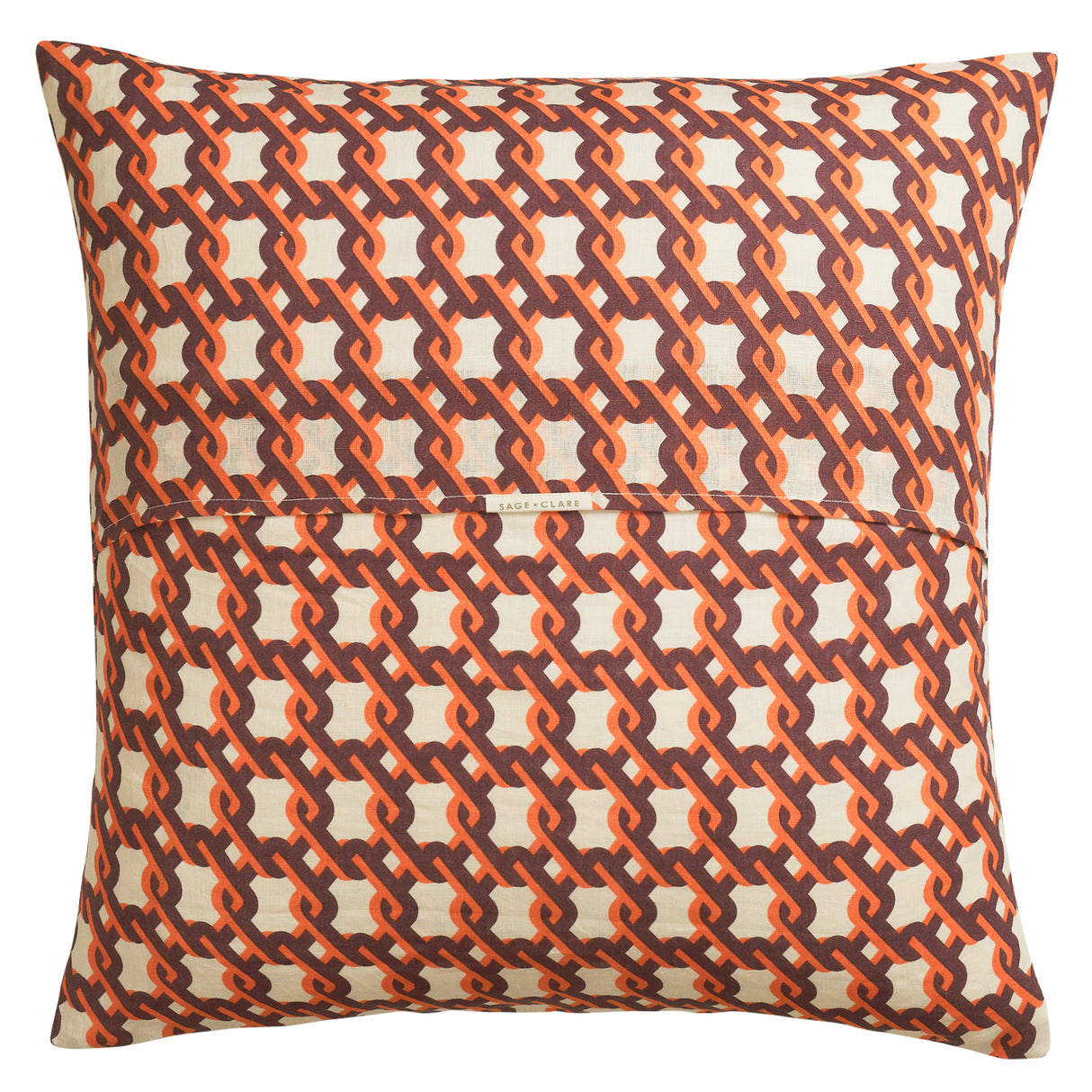 Maricela Linen Euro Pillowcase Set - Pearl