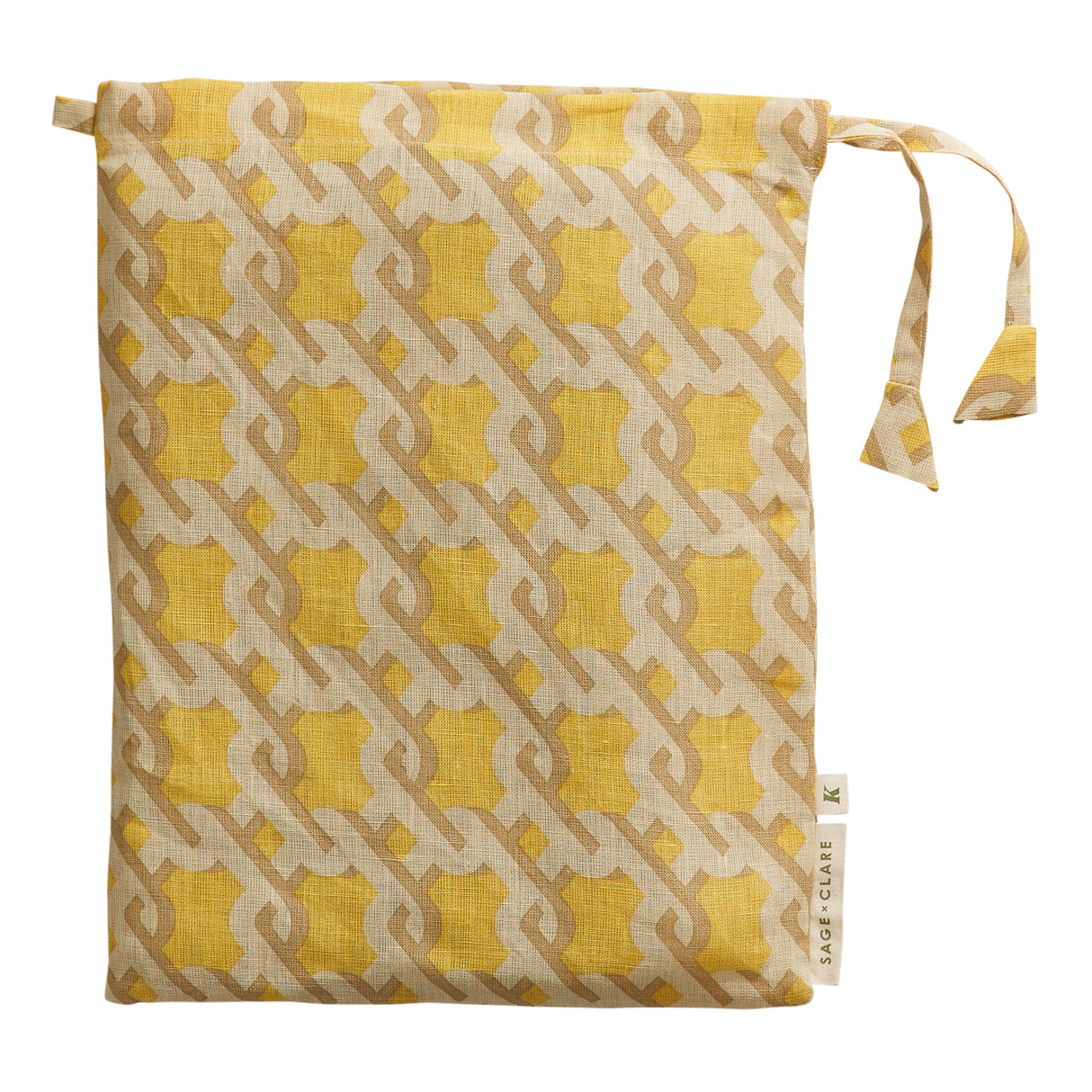 Maricela Linen Euro Pillowcase Set - Dune