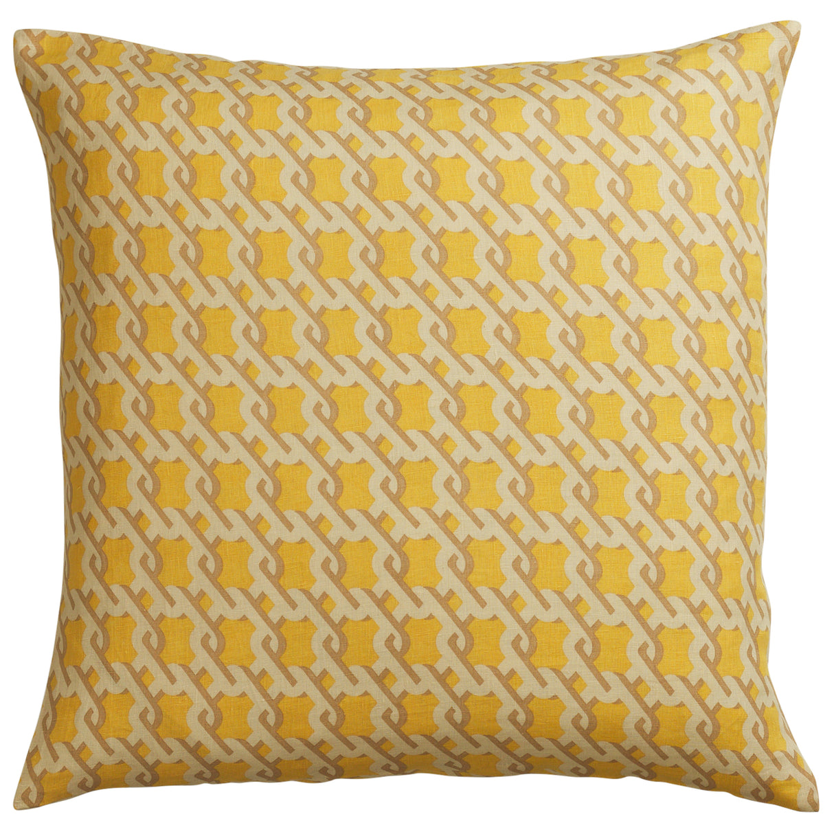 Maricela Linen Euro Pillowcase Set - Dune