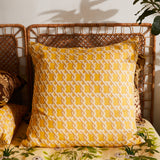 Maricela Linen Euro Pillowcase Set - Dune