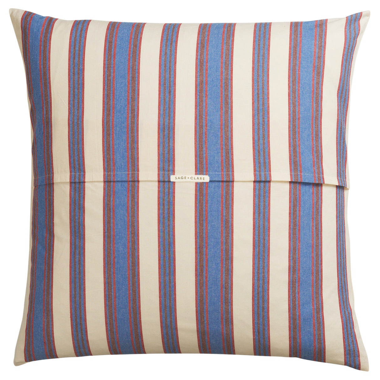 Selene Cotton Euro Pillowcase Set - Azure