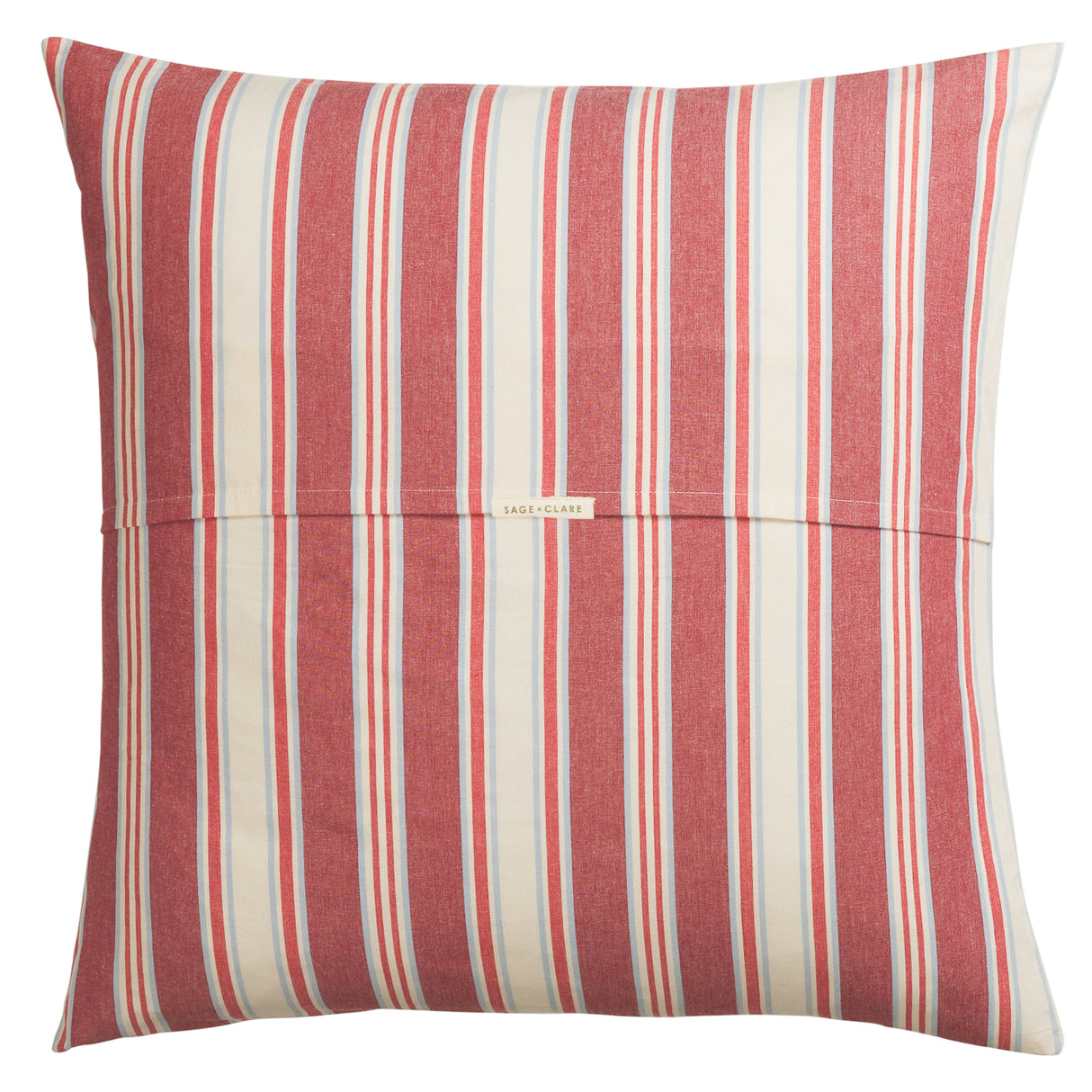 Selene Cotton Euro Pillowcase Set - Crimson