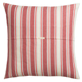 Selene Cotton Euro Pillowcase Set - Crimson