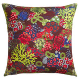 Cora Cotton Euro Pillowcase Set - Garnet