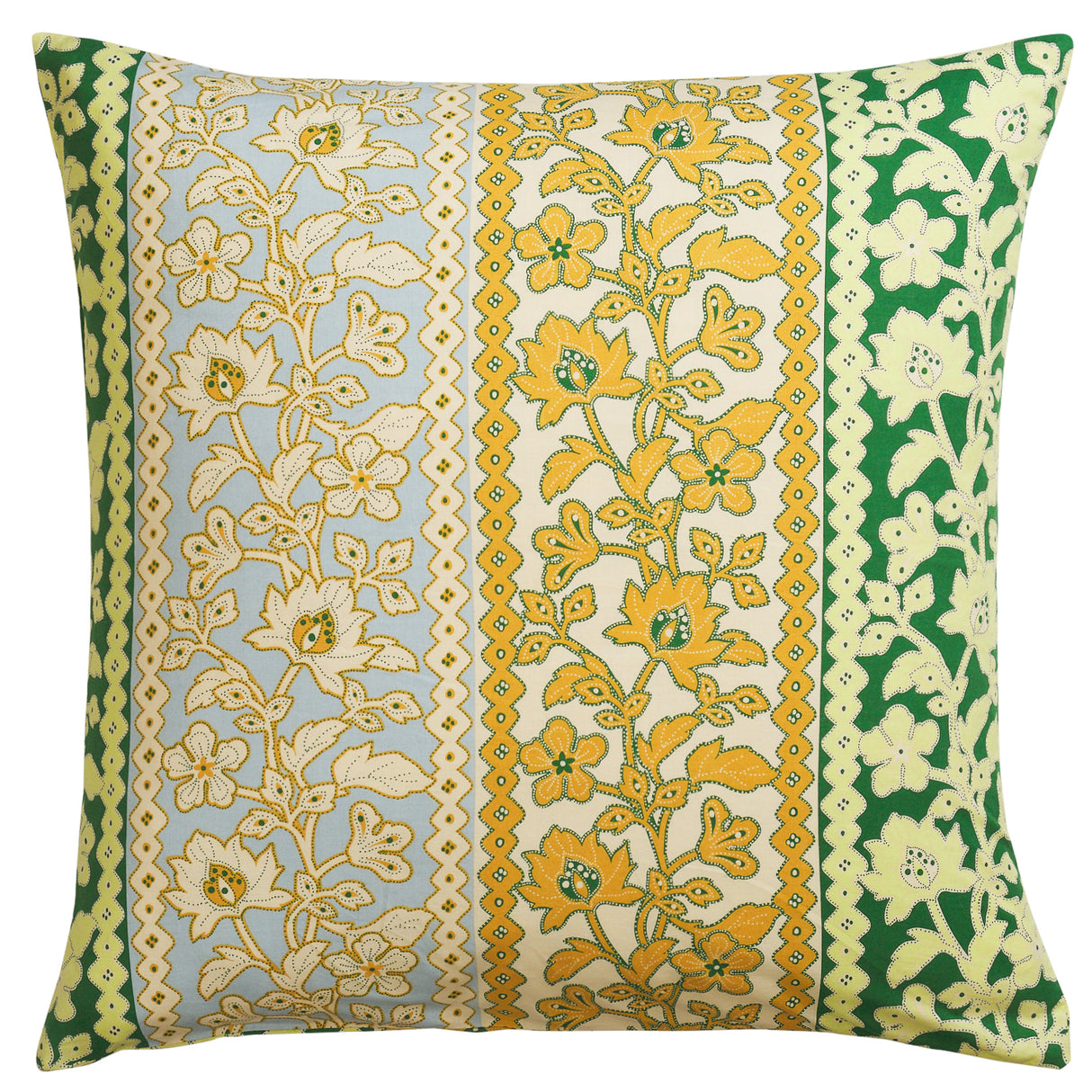 Thea Cotton Euro Pillowcase Set - Kelp