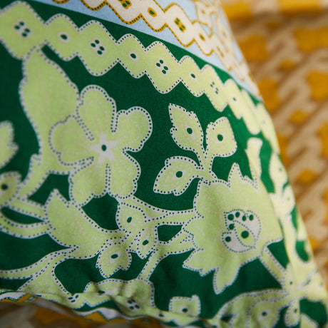 Thea Cotton Euro Pillowcase Set - Kelp