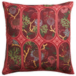 Naia Linen Euro Pillowcase Set - Garnet