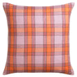 Isla Linen Euro Pillowcase Set - Vivid Coral