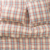Isla Linen Euro Pillowcase Set - Cerulean