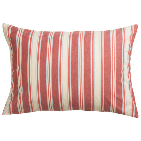 Selene Cotton Pillowcase Set - Crimson Standard