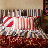 Selene Cotton Pillowcase Set - Crimson Standard