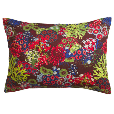 Cora Cotton Pillowcase Set - Garnet Standard