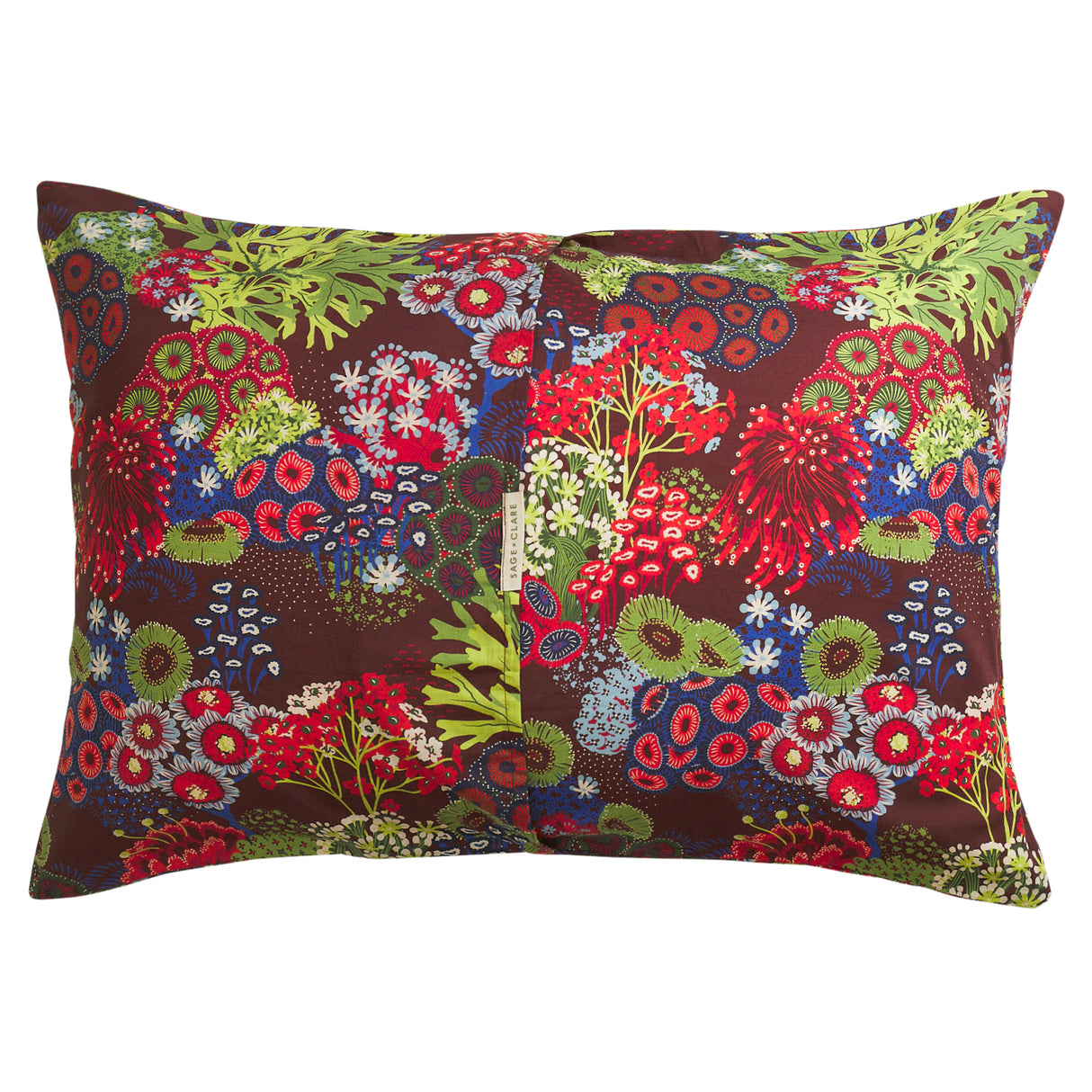 Cora Cotton Pillowcase Set - Garnet Standard