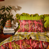 Naia Linen Pillowcase Set - Garnet Standard