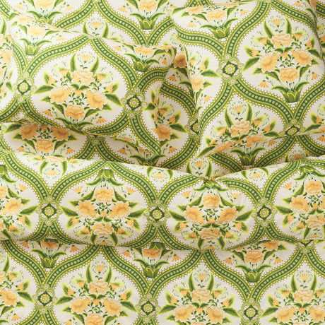 Margaret Cotton Pillowcase Set - La Palma Standard