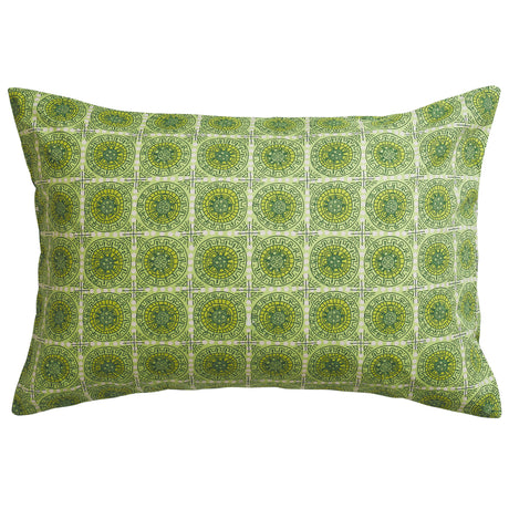 Gabriella Cotton Pillowcase Set - Key Lime Standard