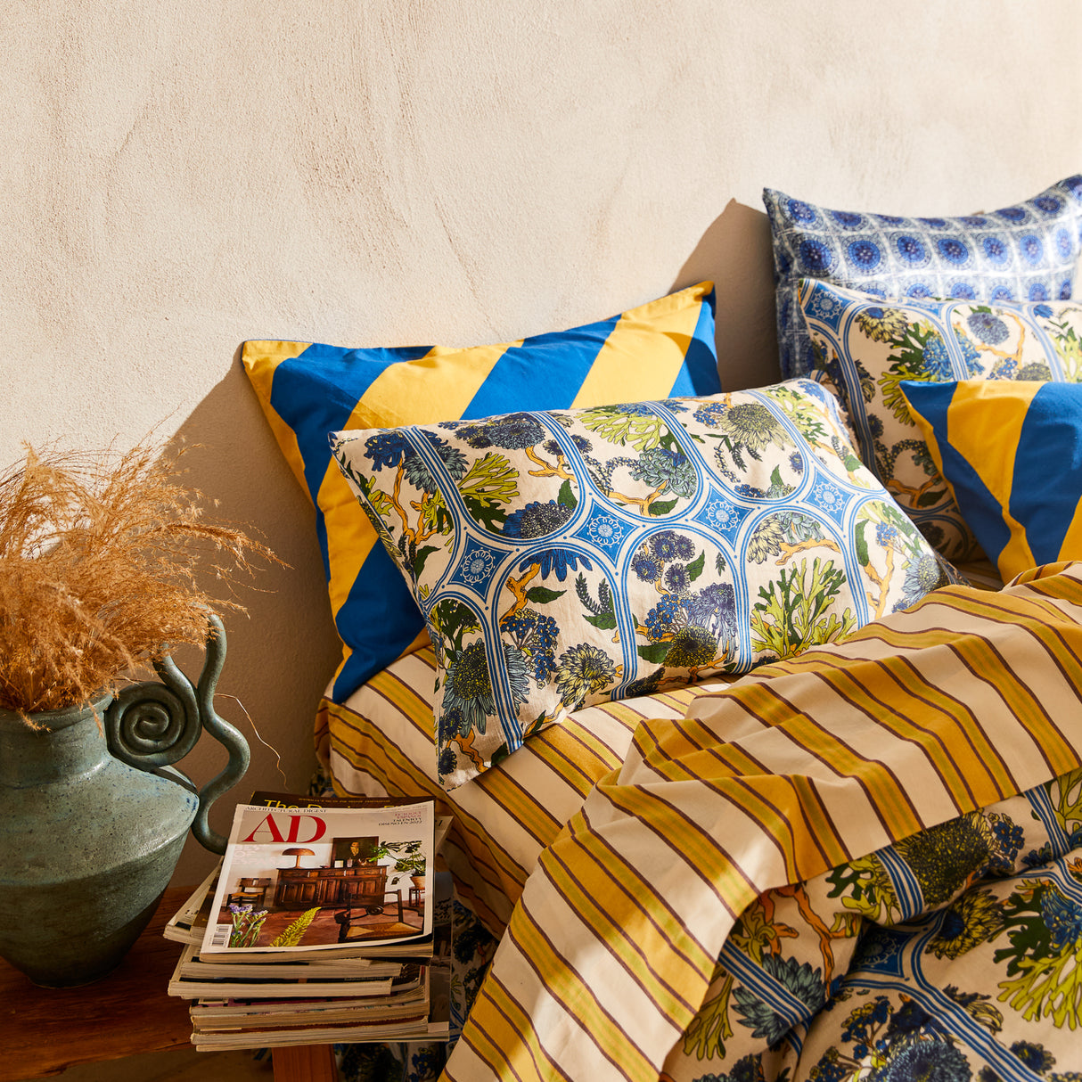 Naia Linen Pillowcase Set - Pearl Standard
