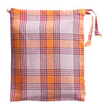 Isla Linen Pillowcase Set - Vivid Coral Standard