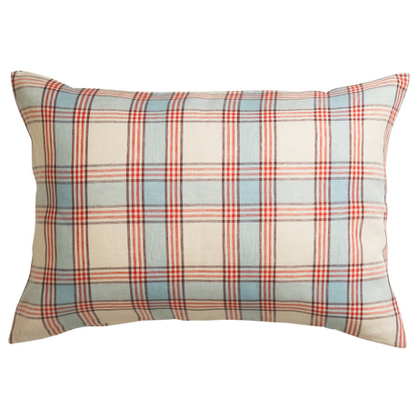 Isla Linen Pillowcase Set - Cerulean Standard