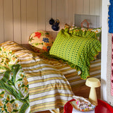 Esme Cotton Pillowcase Set - Anise Standard