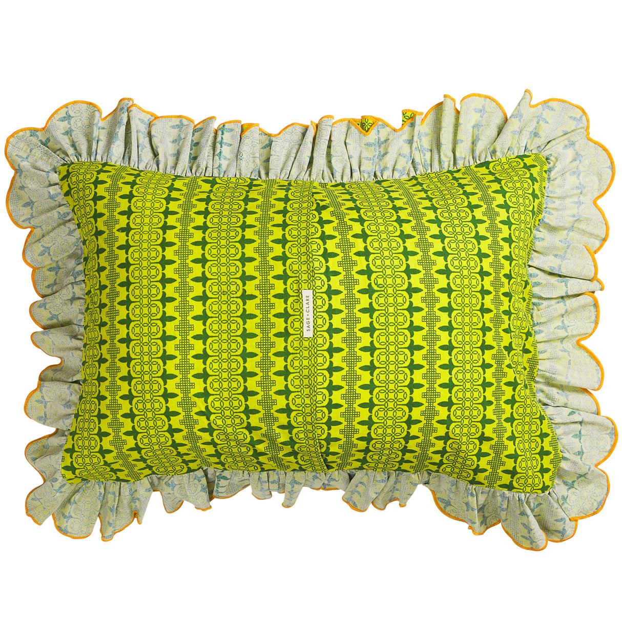 Esme Cotton Pillowcase Set - Anise Standard