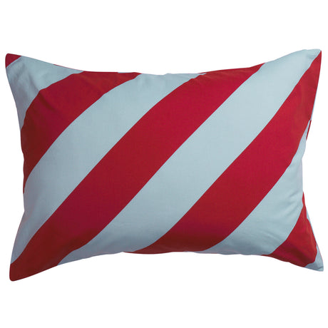 Clarice Cotton Pillowcase Set - Crimson Standard