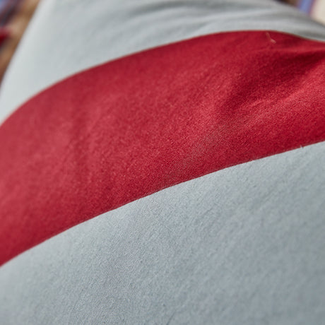 Clarice Cotton Pillowcase Set - Crimson Standard