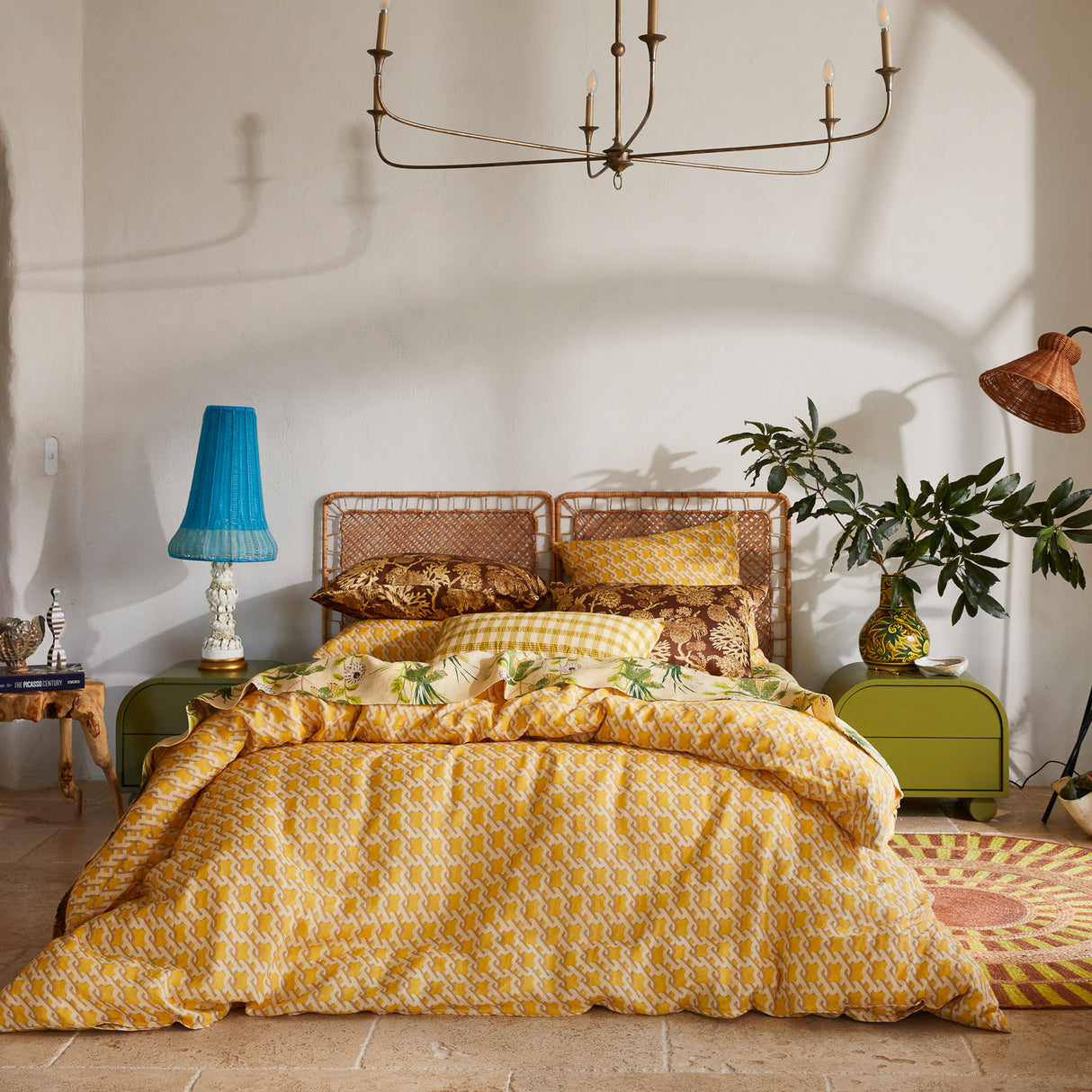 Nicola Cotton Pillowcase Set Standard