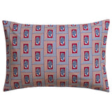 Antonella Cotton Pillowcase Set - Crimson Standard