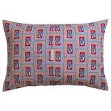 Antonella Cotton Pillowcase Set - Crimson Standard