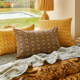 Antonella Cotton Pillowcase Set - Garnet Standard
