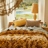 Antonella Cotton Pillowcase Set - Garnet Standard
