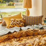 Antonella Cotton Pillowcase Set - Garnet Standard