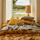 Antonella Cotton Pillowcase Set - Garnet Standard
