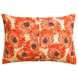 Isabella Linen Pillowcase Set - Flame Standard