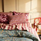 Marzia Linen Pillowcase Set - Orchid Standard