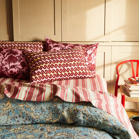 Marzia Linen Pillowcase Set - Orchid Standard